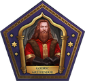 Godric Gryffindor Chocolate Frog Card HM