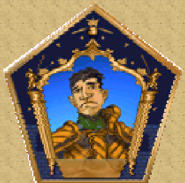 Un cromo de Jonny en Harry Potter y el misterio del príncipe (videojuego) (versión Nintendo DS)