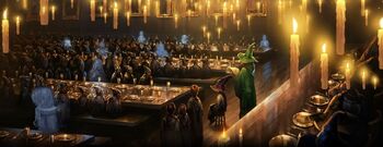 Pottermore background the sorting ceremony