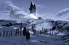 The Shrieking Shack (Concept Artwork for the HP3 movie 01)