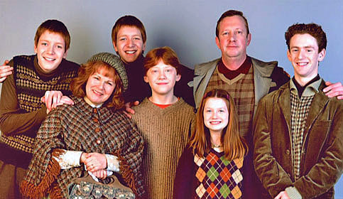 whole weasley family