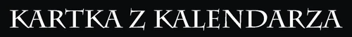 Kartka z kalendarza-0