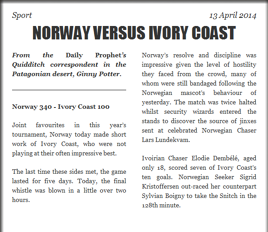 NorwayVersusIvoryCoast