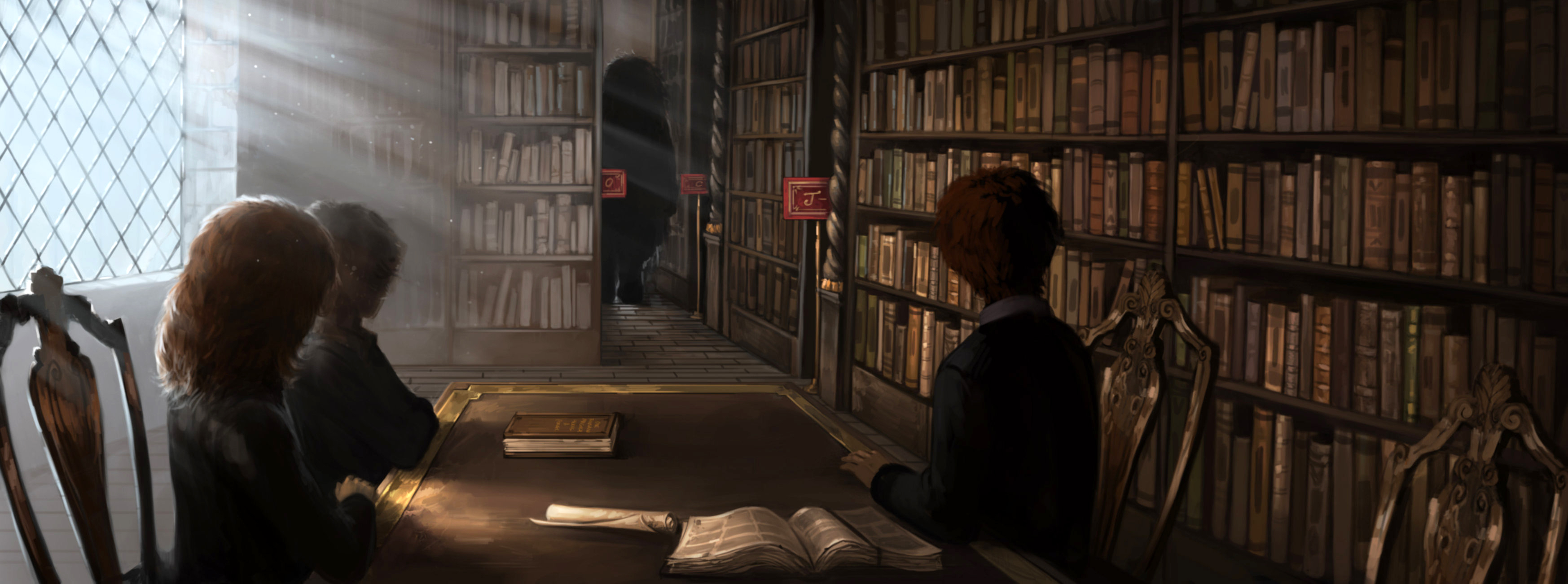 Ravenclaw' - Hogwarts Library