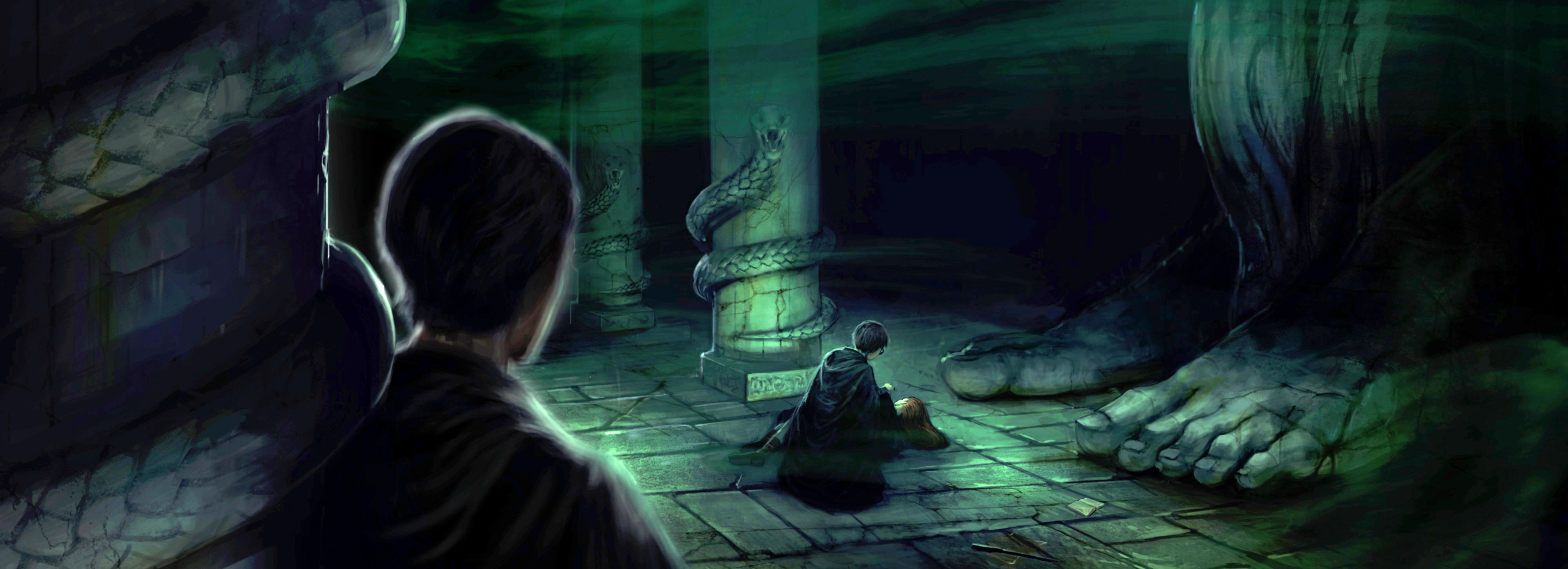 tom riddle chamber of secrets scene