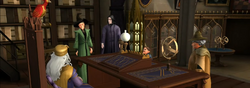Staff meeting in Dumbledore's office HM