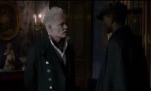 Nagel talking with Grindelwald