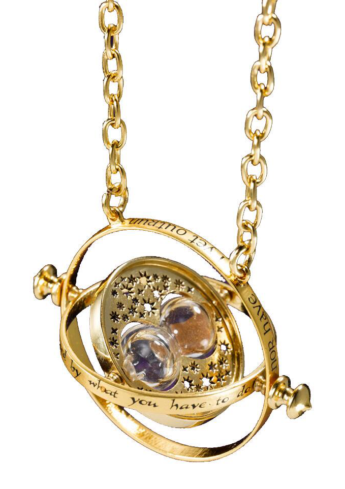 Fridja Hermione's Time Turner Necklace Spinning India | Ubuy