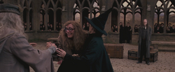 Trelawney and Dumbledore