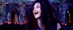 DH2 Bellatrix laughing