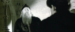 Dumbledore watching Tom Riddle