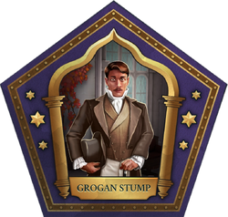 Grogan Stump Chocolate Frog Card HM