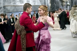 HP4 Krum And Hermione Dancing At Yule Ball