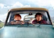 HarryRonFlyingCar