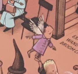 Winged St Mungo's patient