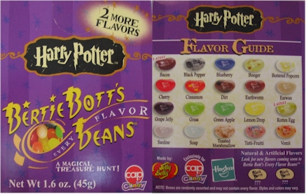 At Auction: Harry Potter Collectibles, Magic Wand, Botts Beans