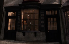 Naprawa i wymiana różdżek u Ollivanderów - park tematyczny Wizarding World