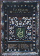 Slytherin Captains Plaque 2