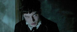 Credence's eyes turning white