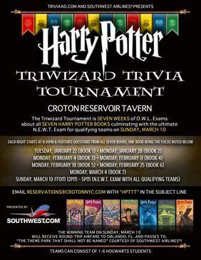Forum Harry Potter Trivia Tournament In Nyc Harry Potter Wiki Fandom