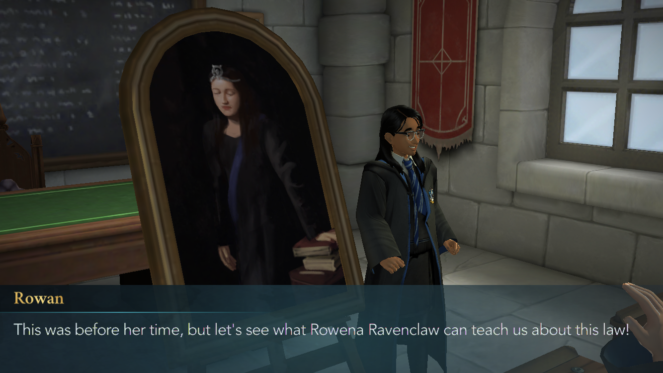 Diario Potter: Rowena Ravenclaw fundadora de Ravenclaw(Corvinal)