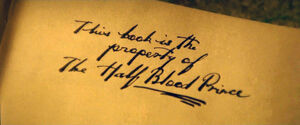 Property of the Half-Blood Prince