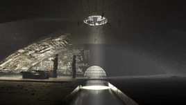 Yusuf Kama's hideout wide shot