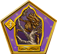 Карточка от шоколадной лягушки