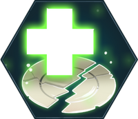 This charm mending a broken plate