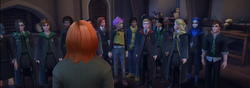 Bill Weasley teaching DADA HM65