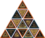 Pudełka z różdżkami i etykiety na nich