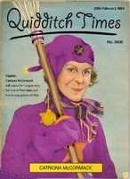 Catriona McCormack cover for Quidditch Times