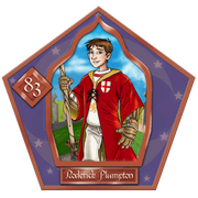 Roderick Plumpton's Chocolate Frog Card