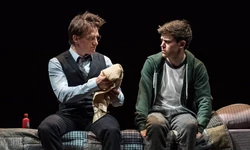 Harry giving Albus his baby blanket, something he holds in great sentiment