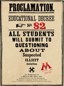 The Educational Decree Number Eighty-Two