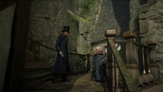Ranrok e Victor Rookwood si incontrano a Hogsmeade