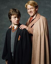 Gilderoy Lockhart and Harry Potter COS promo