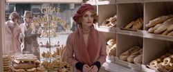 Queenie Goldstein in Jacob's bakery FBF