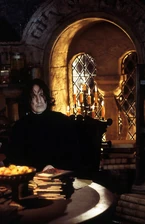 Снегг в кабинете в 1992 году