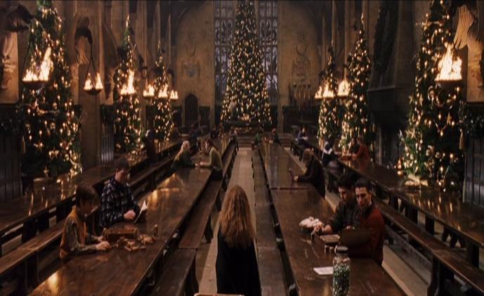 harry potter christmas wallpaper