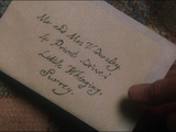 Albus Dumbledore's letter to Petunia Dursley