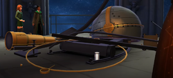 Damaged telescope 2