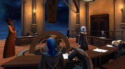 天文学の授業風景