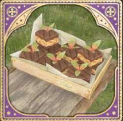 Коробка с помадкой из алихоции