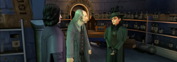 Snape, Filch and Madam Pince HM622