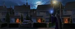 B1C1M2 Albus Dumbledore using the Deluminator on Privet Drive