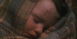 Baby Harry Potter in Blanket