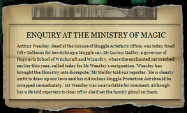 EnquiryMinistryOfMagic