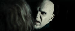 DH1 Voldemort interrogates Mr