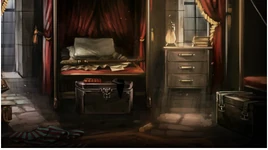 Dormitorium chłopców gryffindor